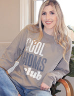 Load image into Gallery viewer, Cool Moms Club Sweatshirt in Grey
