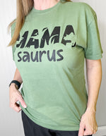 Load image into Gallery viewer, MAMAsaurus Tee in Clover Green
